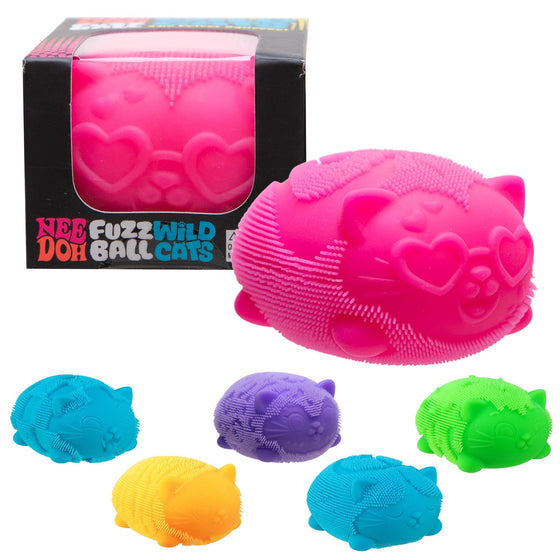 NEEDOH® FUZZ BALL WILD CATS bwn - Modern Pick